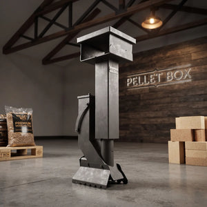 Ventra Mini Camsız Pelet Sobası – 70 cm | 1,5 kg Depo