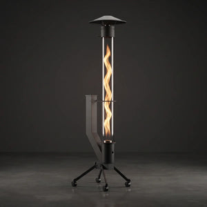 Standart Füze Pelet Sobası – 180 cm | 3,5 kg Depo | 2 Tekerlekli
