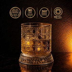Glassware Premium Japon Kristal Kesim Mawari Viski Bardağı